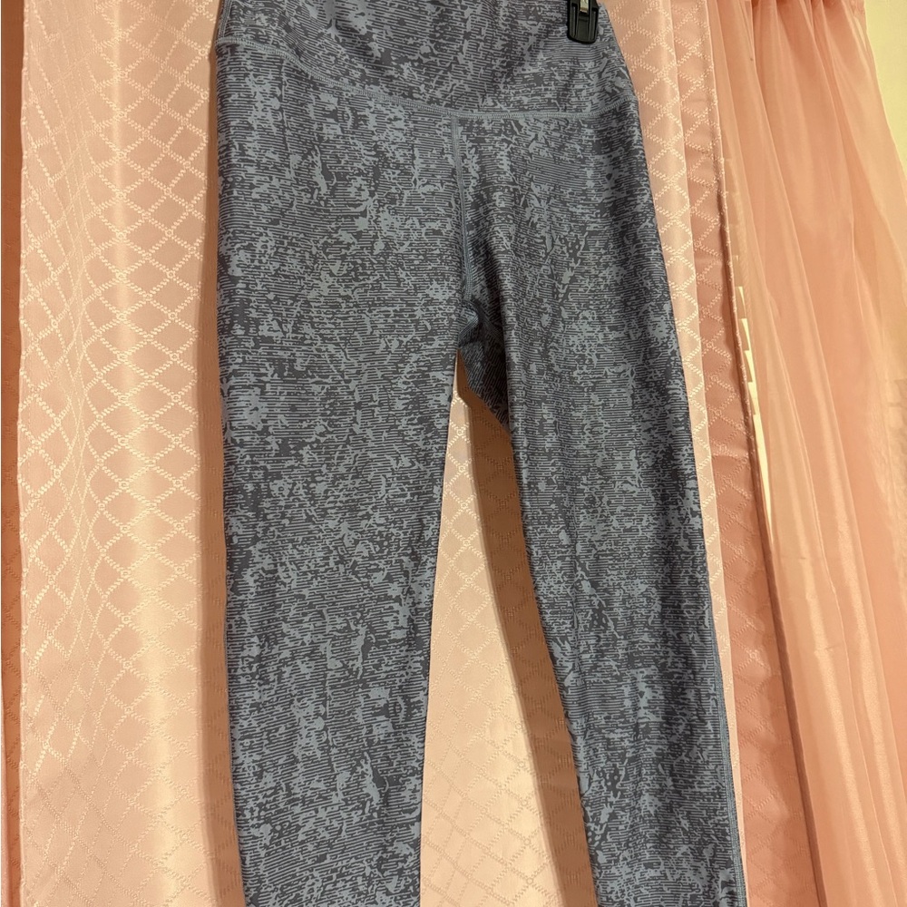 Fabletics Blue Patterned Leggings - image 1